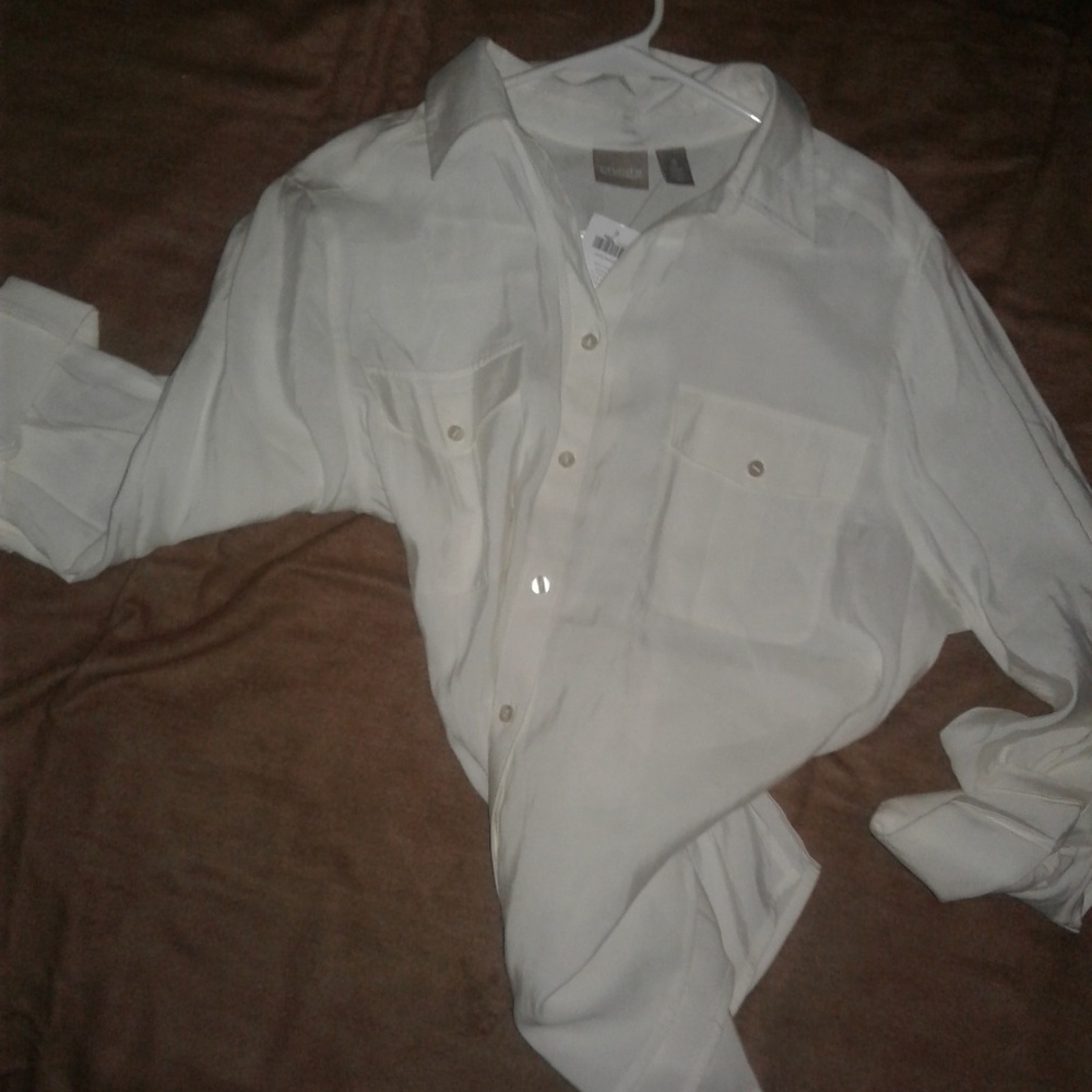 White Chicos Blouse BRAND NEW W/TAGS